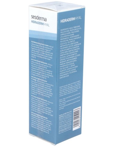 Sesderma Hidraderm Hyal Crema Hidratante Facial, 50 Ml