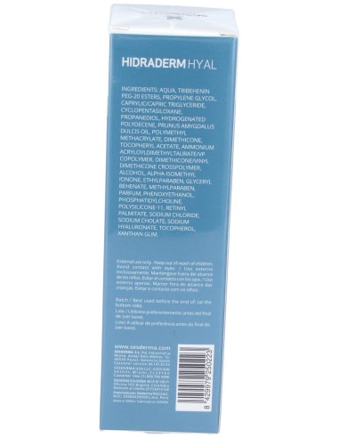 Sesderma Hidraderm Hyal Crema Hidratante Facial, 50 Ml