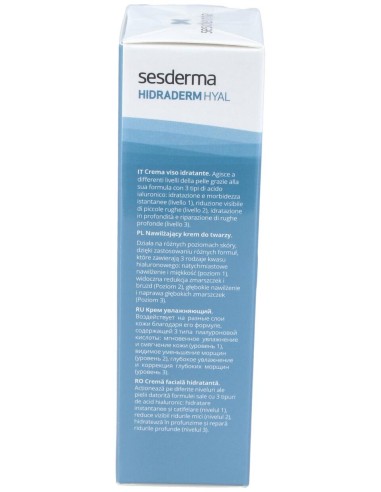 Sesderma Hidraderm Hyal Crema Hidratante Facial, 50 Ml