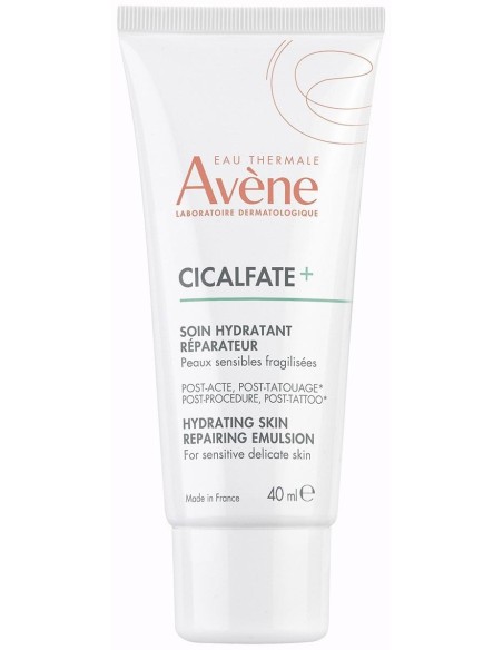 Avène Cicalfate+ Hidratante Reparadora Posquirúrgica Y Postatuaje 40Ml