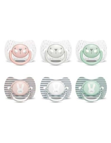 Suavinex Couture Chupete Fisiológico De Silicona 4-18 Meses, 1 Ud