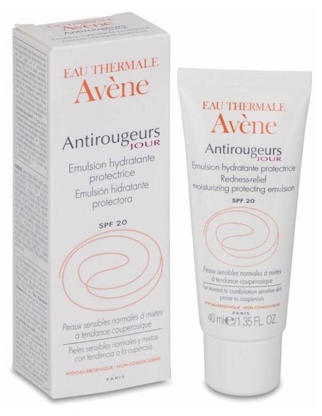 Avène Anti-Rojeces Día Emulsión Hidratante Protectora Spf 20, 40 Ml