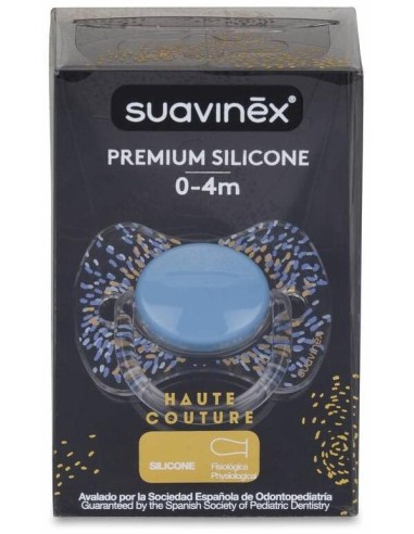 Suavinex Premium Bonhomia Chupete Fisiológico Sxpro Silicona 0-6M 1Ud
