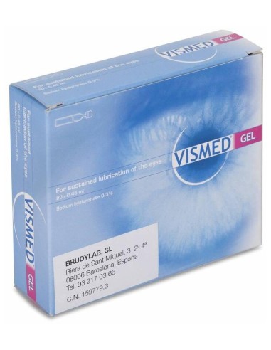 Vismed Gel 20Uds