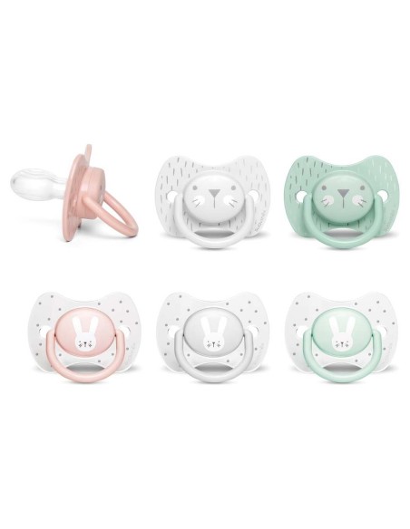 Suavinex Couture Chupete Fisiológico De Silicona +18 Meses, 1 Ud