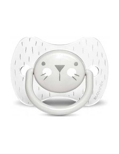 Suavinex Couture Chupete Fisiológico De Silicona +18 Meses, 1 Ud
