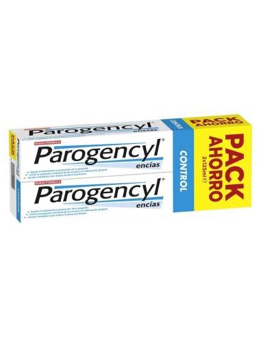 Duplo Parogencyl Control Pasta Dental, 2 Unidades