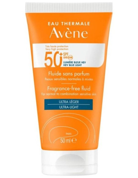 Fluido Solar Toque Seco Spf 50 Sin Perfume 50Ml.
