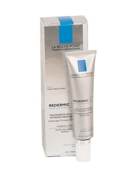 La Roche-Posay Redermic C Tratamiento De Relleno Antiedad Piel Sensible, 40 Ml