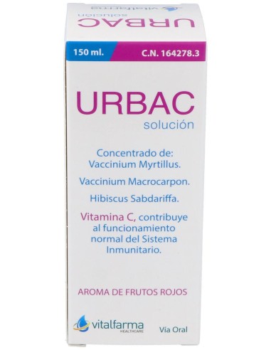 Vitalfarma Urbac Solución, 150 Ml