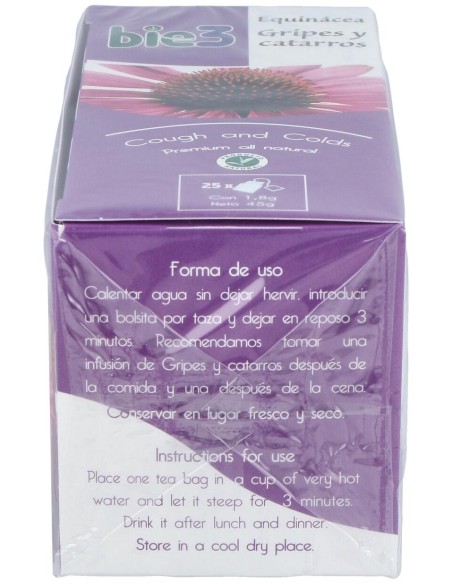 Bie3 Equinacea Gripes Y Catarros, 25 Uds