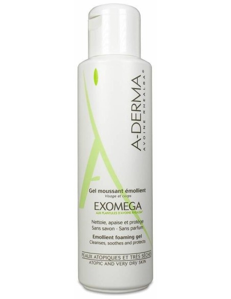A-Derma Exomega Control Gel Espumoso Emoliente Anti-Rascado 500Ml