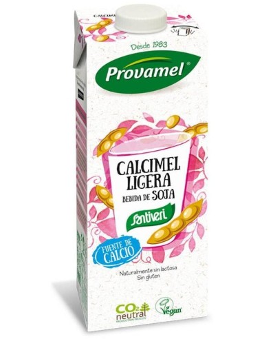 Santiveri Bebida Soja Calcimel Ligera 1L Provamel