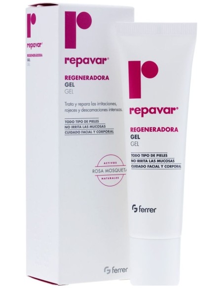 Repavar Regeneradora Gel Rosa Mosqueta 30Ml