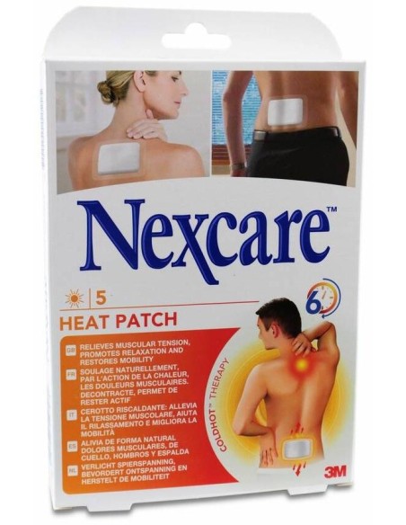 Nexcare Parche Térmico 9,5 X 13 Cm, 5 Uds