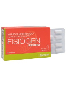 Fisiogen Ferro, 30 Cápsulas
