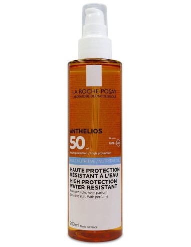 La Roche-Posay Anthelios Xl 50+ Aceite Nutritivo Vaporizador, 200 Ml