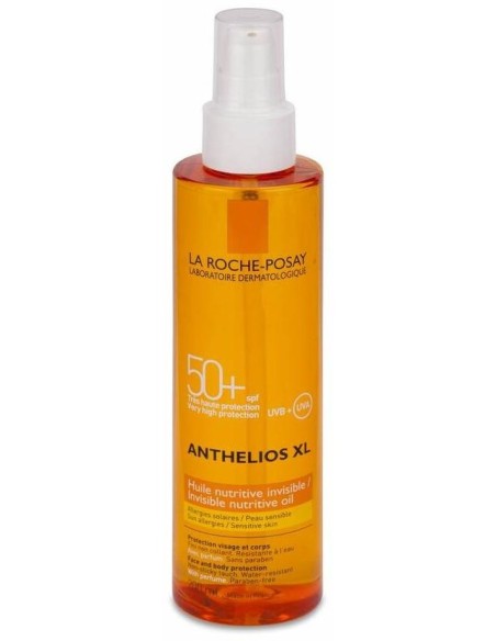 La Roche-Posay Anthelios Xl 50+ Aceite Nutritivo Vaporizador, 200 Ml