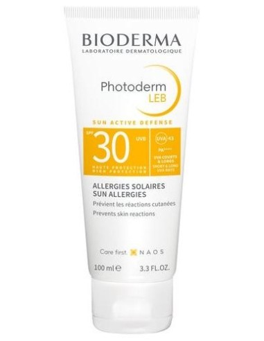 Bioderma Photoderm Leb Spf 30 Alergias Solares Spray, 125 Ml