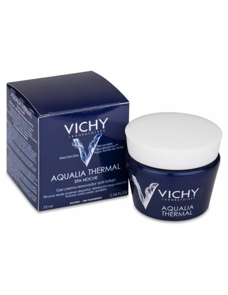 Vichy Aqualia Thermal Spa Noche Gel-Crema Renovador Anti-Fatiga, 75 Ml