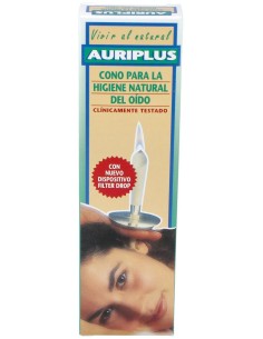 Auriplus Cono Para Higiene Natural Del Oído 2Uds
