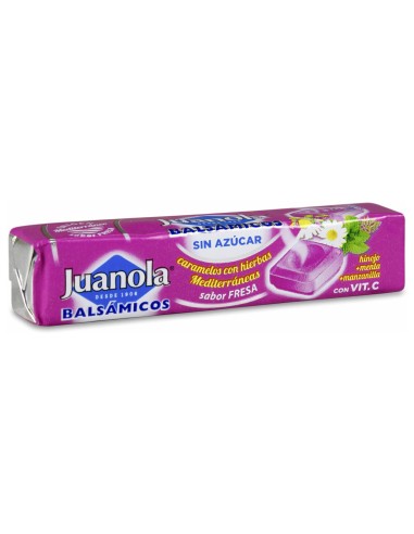 Juanola Caramelos Balsámicos Fresa, 10 Uds