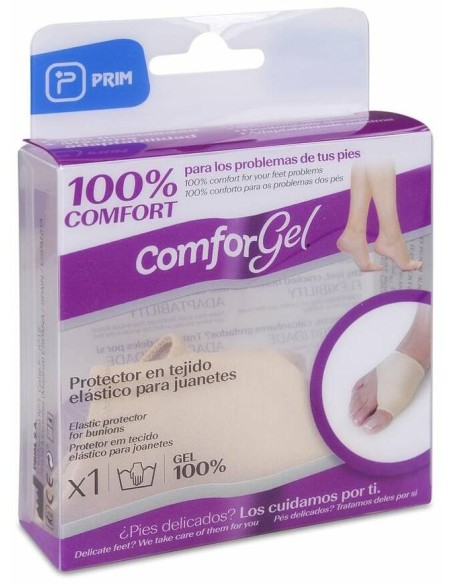 Comforgel Protector Para Juanetes En Tejido Elástico Talla S, 1 Ud