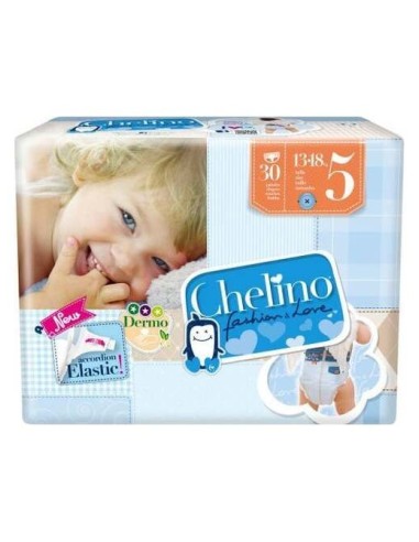 Chelino Fashion Y Love Pañales Talla 5 (13-18 Kg), 30 Uds