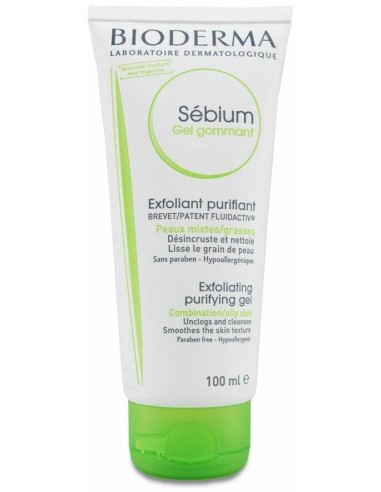 Bioderma Sebium Gel Exfoliante Piel Grasa Y Mixta, 100 Ml