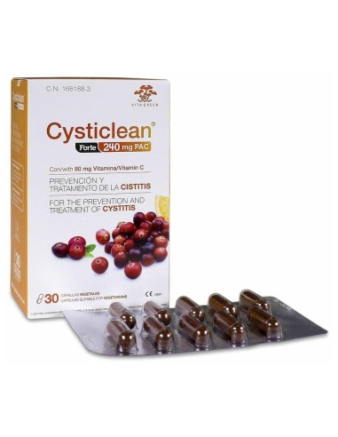 Cysticlean Forte 240 Mg, 30 Cápsulas