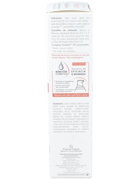 Avène Xeracalm A.D. Bálsamo Relipidizante, 200 Ml
