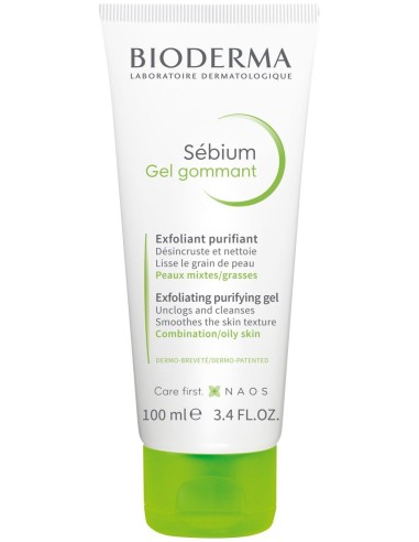 Bioderma Sebium Gel Exfoliante Piel Grasa Y Mixta, 100 Ml