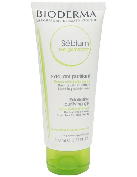 Bioderma Sebium Gel Exfoliante Piel Grasa Y Mixta, 100 Ml