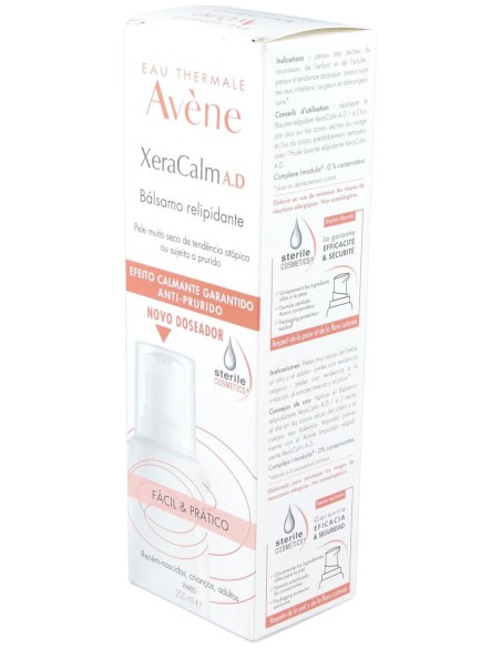 Avène Xeracalm A.D. Bálsamo Relipidizante, 200 Ml