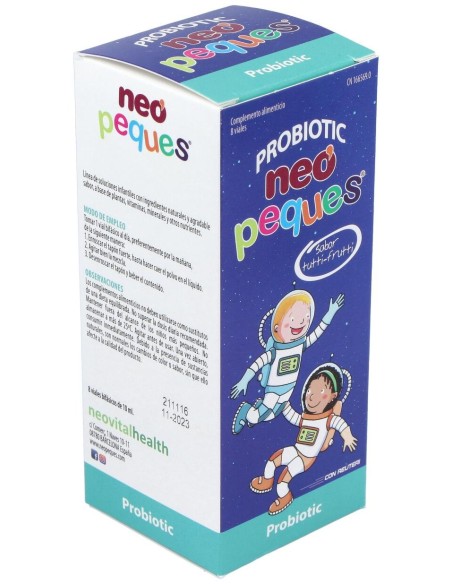 Neo Peques Probioticos 8 Viales Bifasicos