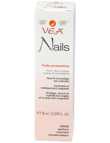 Vea Nails Aceite Protector Para Uñas, 8 Ml