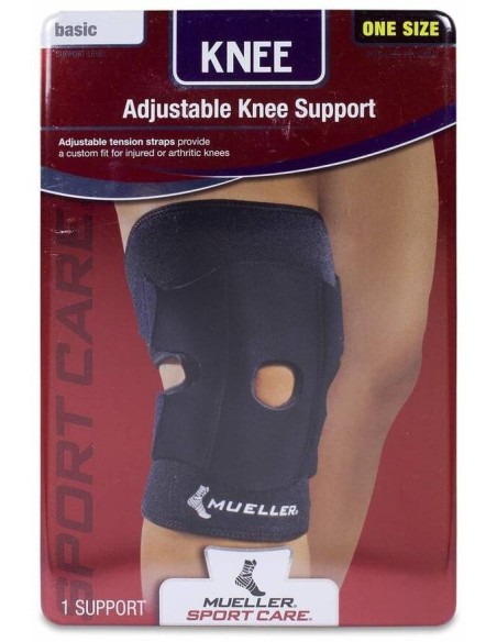 Mueller Rodillera Ajustable Talla Única, 1 Ud