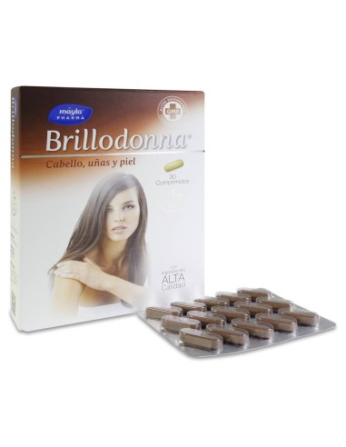 Máyla Pharma Brillodonna Cabello, Uñas Y Piel, 30 Cápsulas