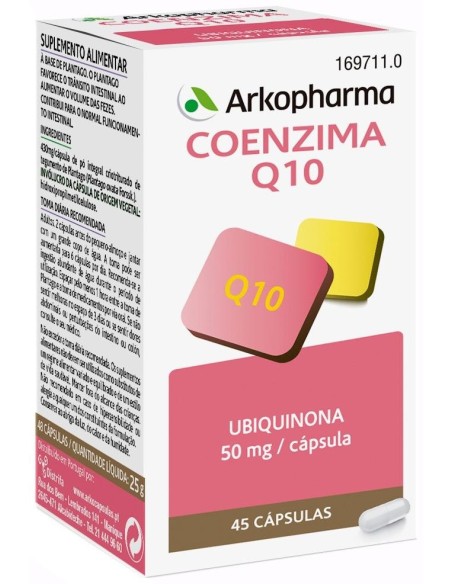 Arkopharma Arkovital Coenzima Q10, 45 Cápsulas