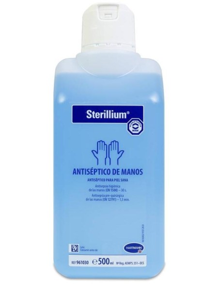 Sterillium Biocida Antiséptico Para Piel, 500 Ml