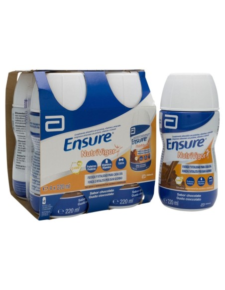 Ensure Nutrivigor Sabor Chocolate 4X220Ml