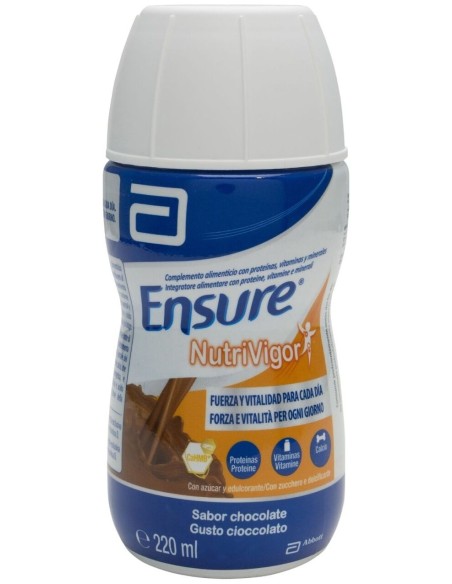Ensure Nutrivigor Sabor Chocolate 4X220Ml