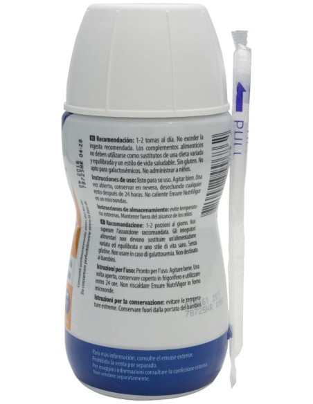 Ensure Nutrivigor Sabor Chocolate 4X220Ml