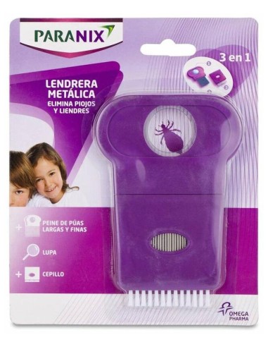 Paranix Peine Antipiojos Lendrera, 1 Ud