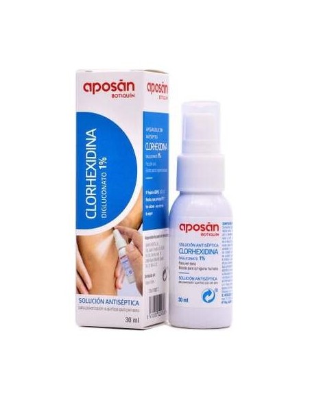 Aposan Clorhexidina Digluconato 1 % Pulverizador 30Ml