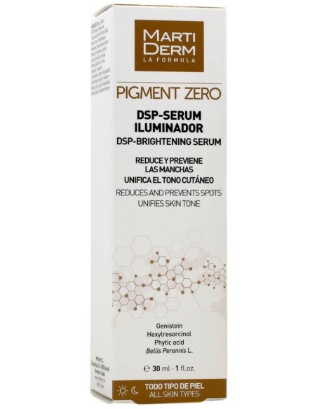 Martiderm Pigment Zero Dsp-Serum Iluminador Despigmentante, 30 Ml