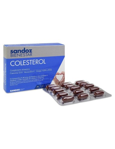 Sandoz Bienestar Colesterol, 30 Cápsulas