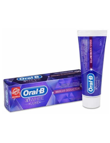 Oral-B 3D White Pasta Dental Luxe Brillo Seductor, 75 Ml