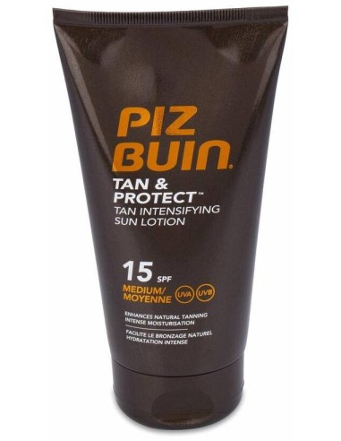 Piz Buin Tan Y Protect Loción Solar Intensificadora Del Bronceado Spf15, 150 Ml