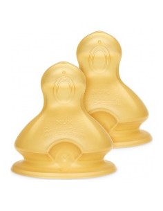 Nuk Tetina Látex Boca Ancha T1 Orificio M 2Uds